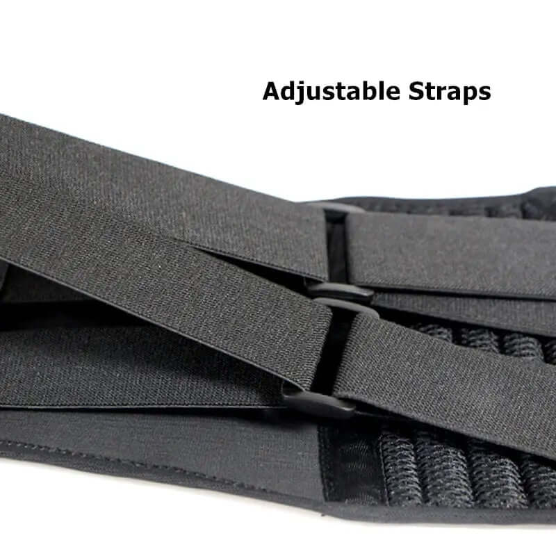 Lumbar Support Belt Lower Back Brace SNAP AND STRAP