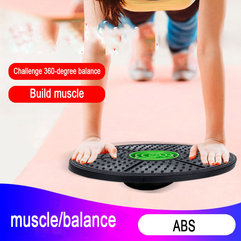 Yoga Balance Board Disc Stability Round Plates Exercise Trainer for Fitness Sports Waist Wriggling Fitness Balance Board Mein Shop