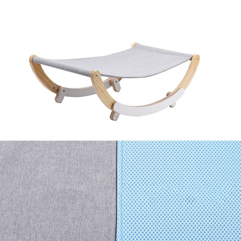 Cat Hammock Solid Wood Breathable Shaker Pet Bed Four Seasons Universal Mein Shop