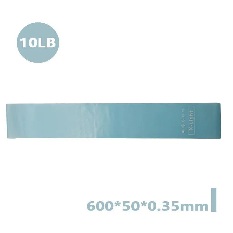 TPE Gradient Blue Yoga Squat Hip Resistance Band Mein Shop
