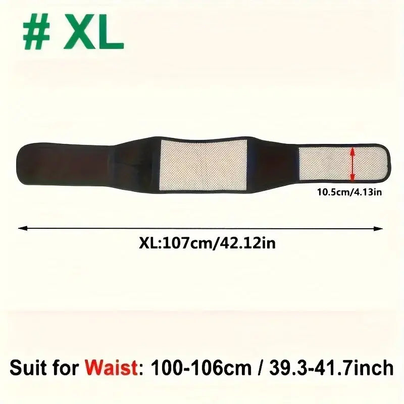 Self Heating Magnetic Back Waist Support Belt