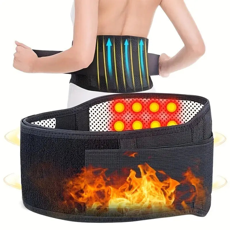 Self Heating Magnetic Back Waist Support Belt